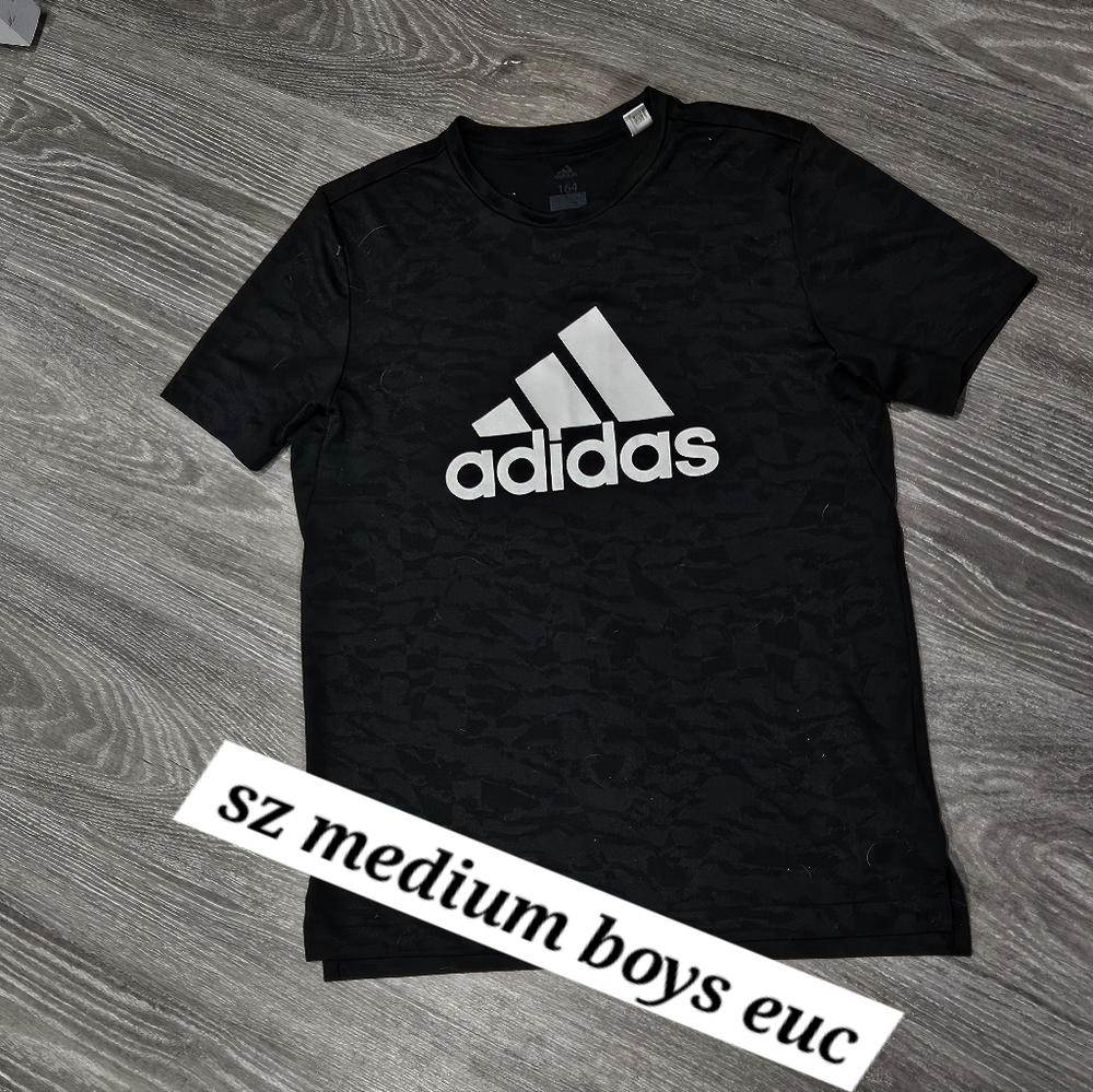 Boys medium adidas athletic tee shirt